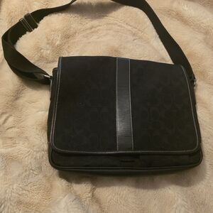 Coach Black Men's Messenger Bag